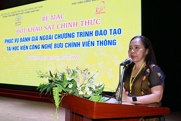 PGS.TS Nguyễn Phương Nga, Giám đốc Trung tâm Kiểm định Chất lượng Giáo dục